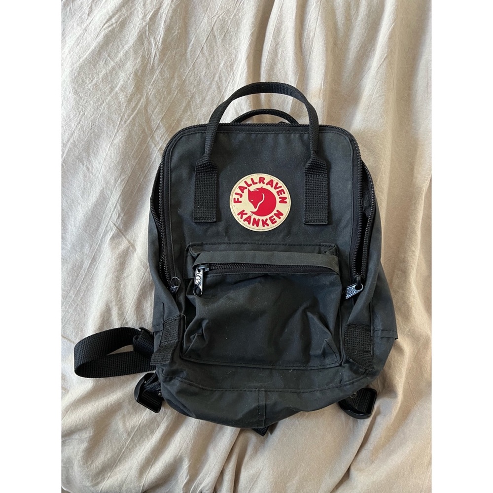 Fjallraven Kanken Mini Backpack : black 🖤